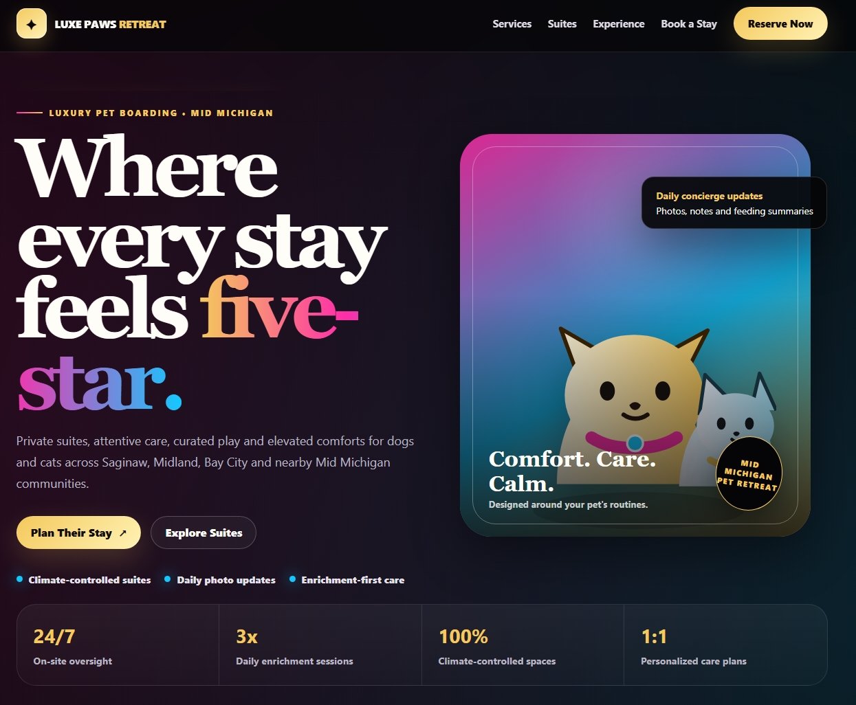 Low-carb nootropics website design